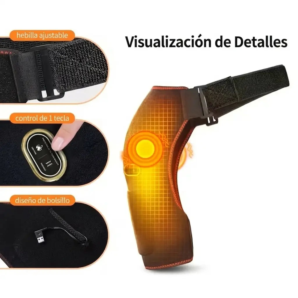 Soporte Térmico para Hombro con Masaje