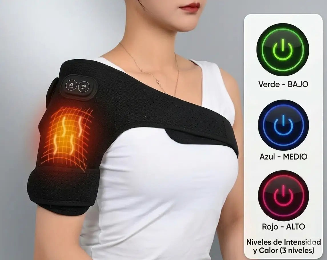 Soporte Térmico para Hombro con Masaje